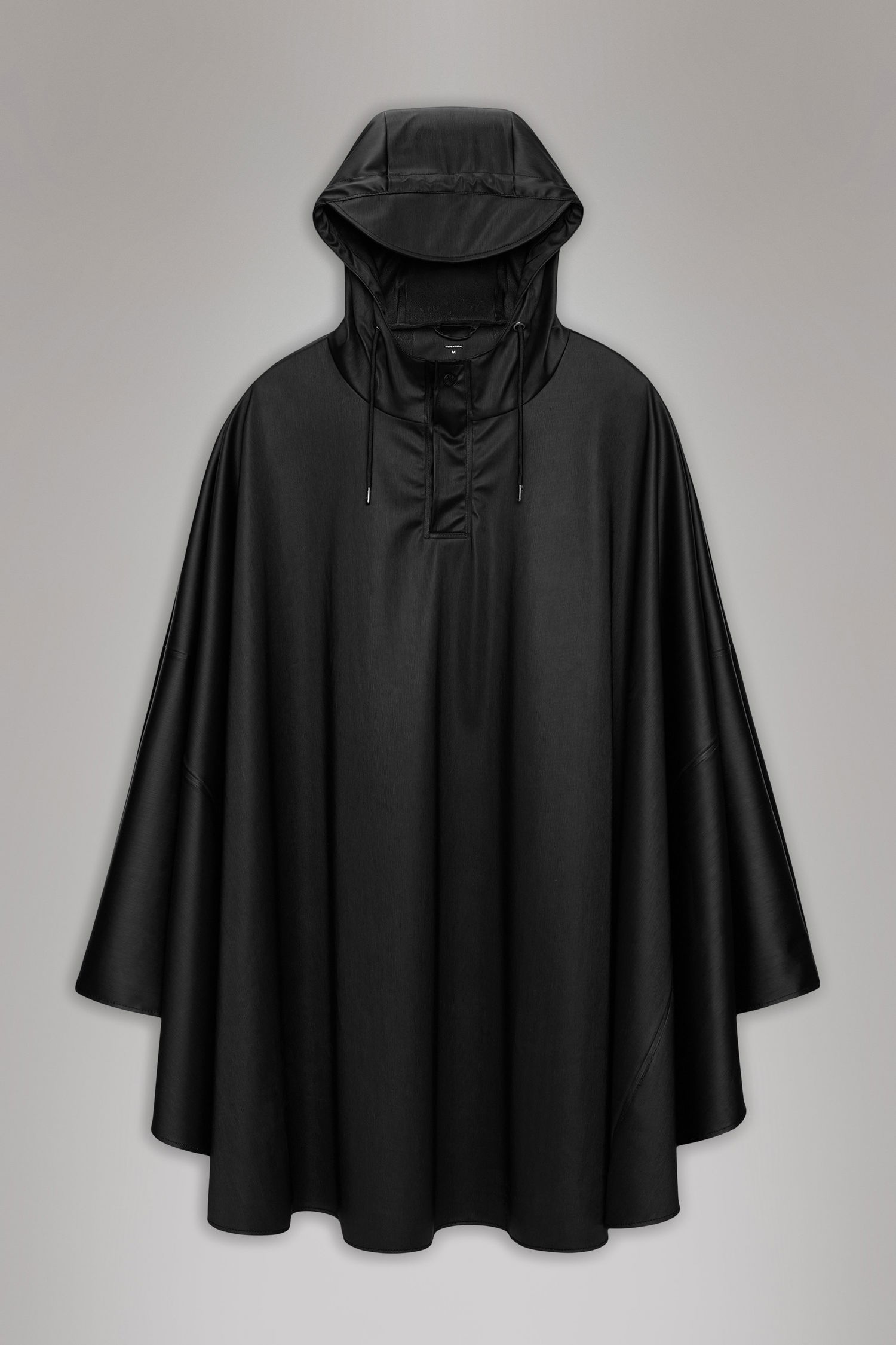 Pláštenka Rains Hooded Poncho Cape Čierna | 18800-84, 0