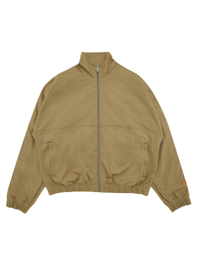 Bunda HERON PRESTON Embroidered Logo Track Jacket Zelené | HMBD006F22JER0016100