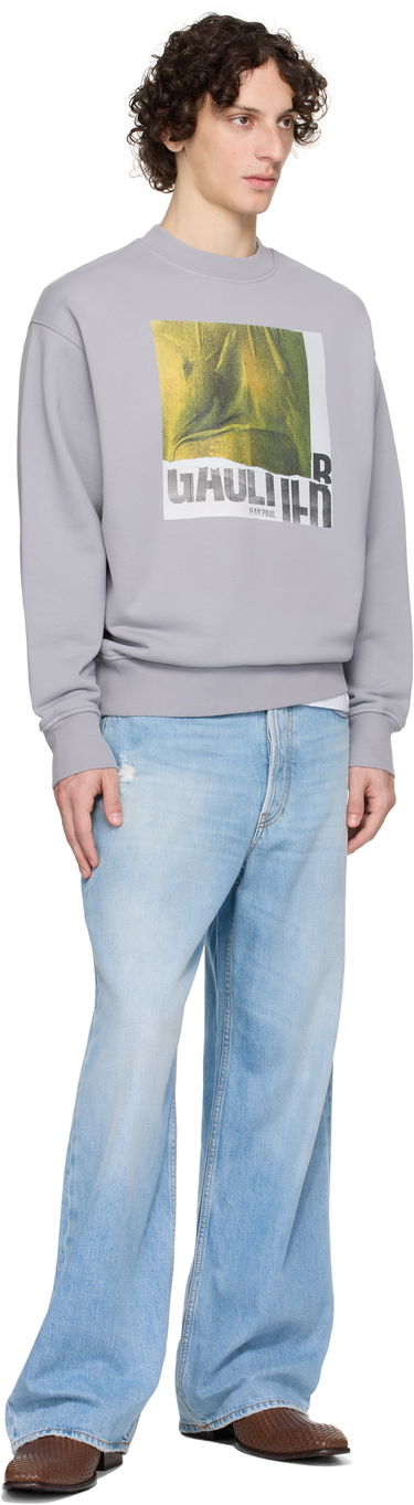Mikina Jean Paul Gaultier Jean Paul Gaultier Printed Cotton Crew Sweatshirt undefined | 25/03-W-TO295-J003-134812, 3
