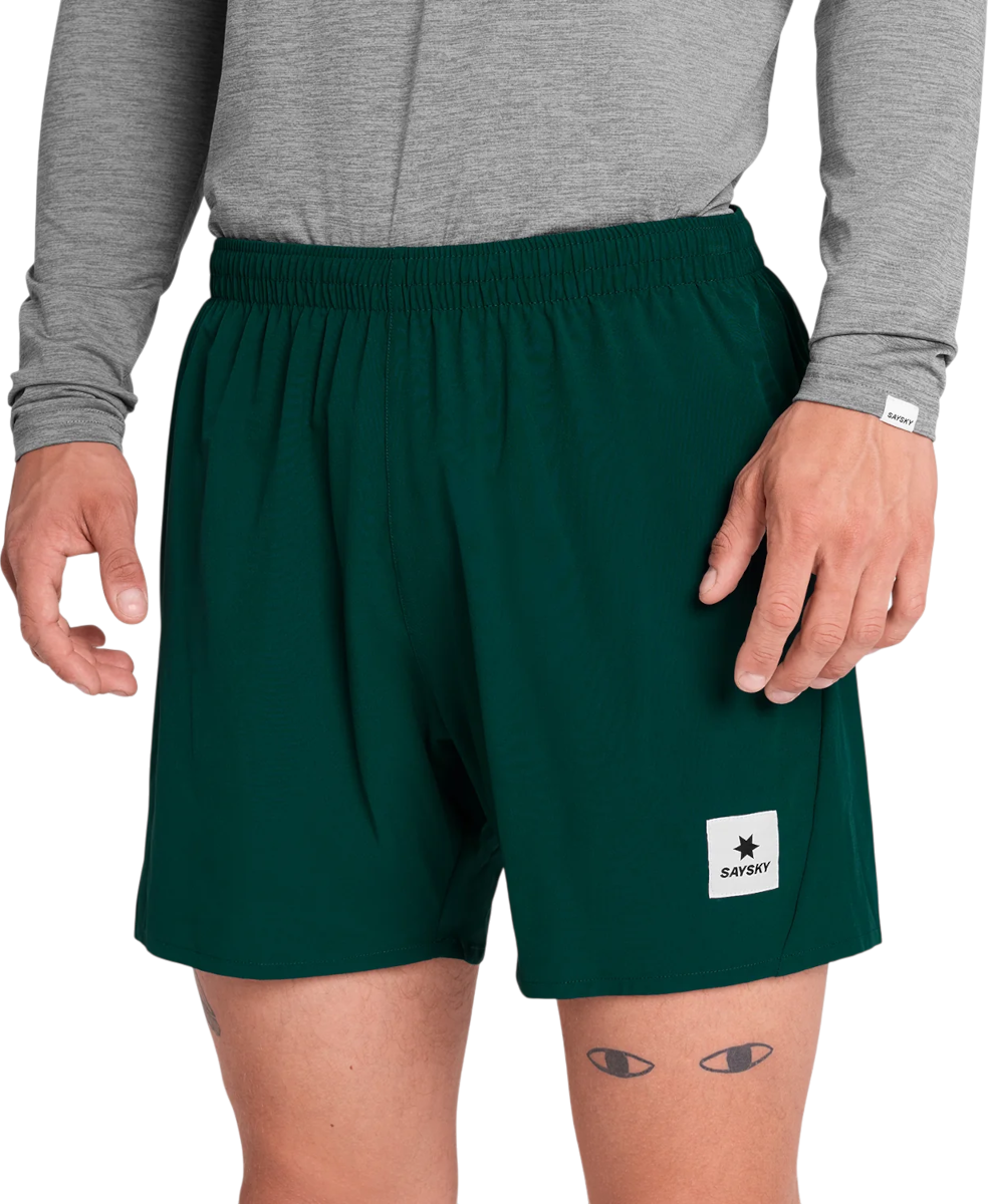 Šortky Saysky Saysky Pace 5" Running Shorts Zelené | omrsh21c317-omrsh21c317, 0