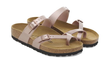 Tenisky a topánky Birkenstock Mayari Birko-Flor Narrow Fit Sandal Metalická | 1029817, 8