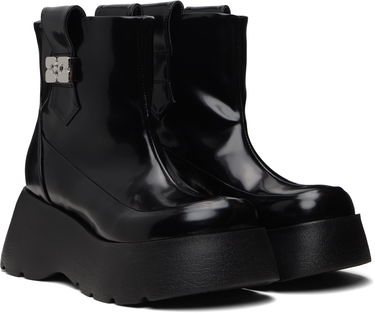 Tenisky a topánky GANNI Sue Platform Boots Čierna | S3135, 3