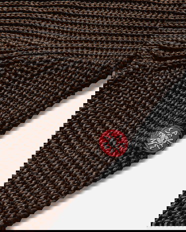 Sveter Cav Empt Twill Back Side Knit Sweater Hnedá | CES27KN01 BROWN, 4