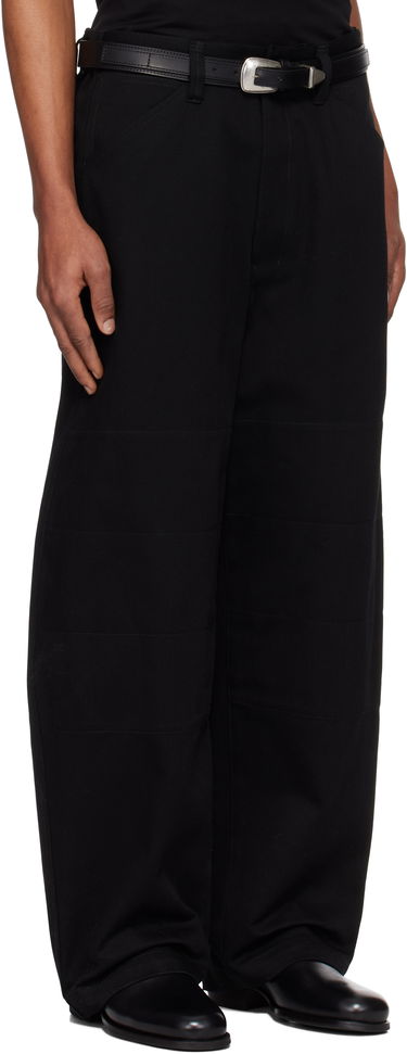 Cargo nohavice LEMAIRE Lemaire Big Work Trousers Čierna | PA1174 LF1365, 1
