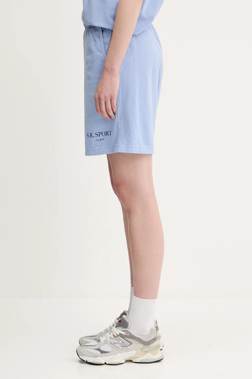 Šortky Sporty & Rich Sporty & Rich Sr Sport Gym High Waist Shorts Modrá | SH039612304BL59, 1