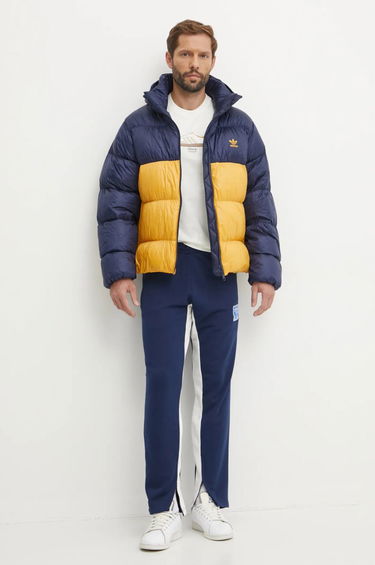 Prešívaná bunda adidas Originals Oversized Down Puffer Jacket Modrá | IW3451, 1