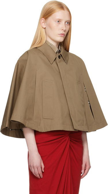 Bunda Burberry Burberry Capelet Jacket Béžová | 8110706, 1