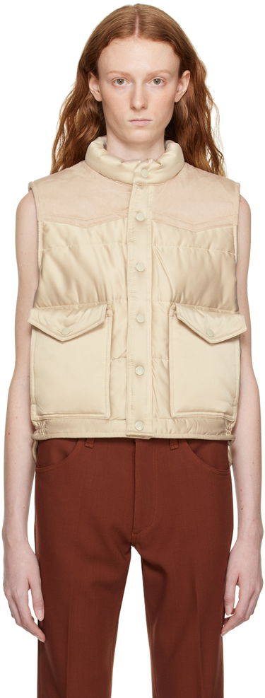 Vesta rag & bone Erica Puffer Vest Béžová | WAW22H2019PY19, 0