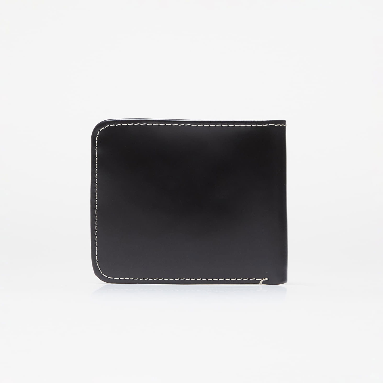 Box Leather Billfold Wallet Black Universal