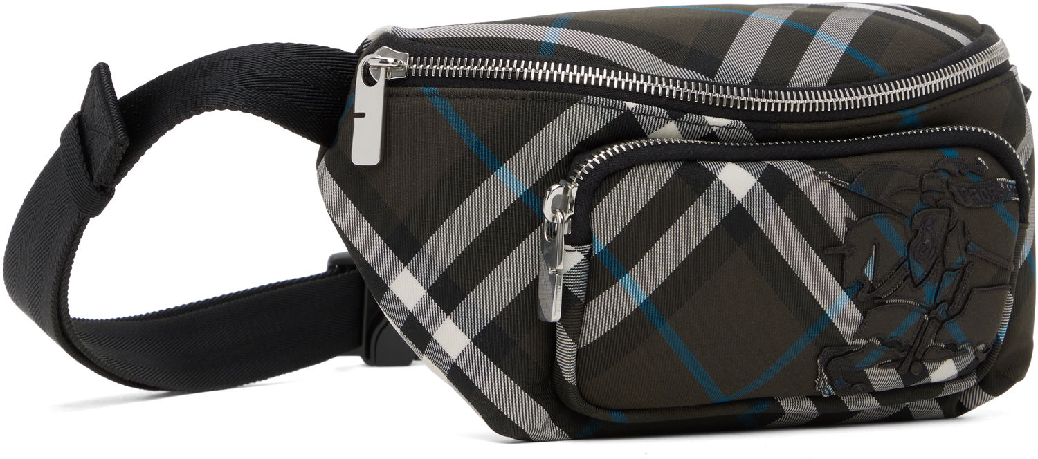 Ľadvinka Burberry Burberry Small Check Belt Bag Čierna | 8106715, 1