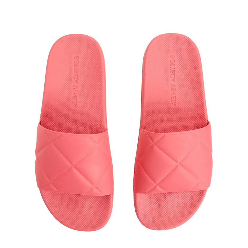 Tenisky a topánky Bottega Veneta Rubber Slide Sandals Ružová | 640051V00P05521