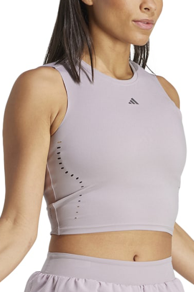 Crop Top adidas Originals ELEV HIIT Cropped Training Tank Top Fialová | it7430