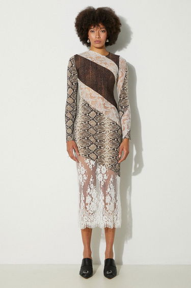 Šaty Marine Serre Lace T-Shirt Dress Hnedá | WDR294A, 0