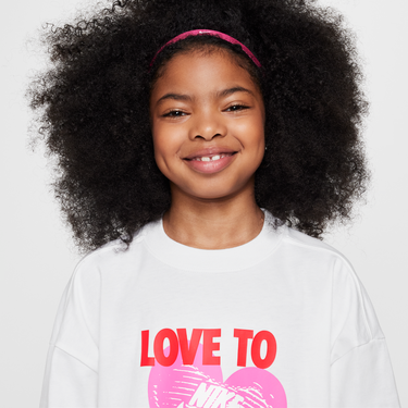 Tričko Nike Nike Sportswear Big Kids' T-Shirt Biela | HM6323-100, 2
