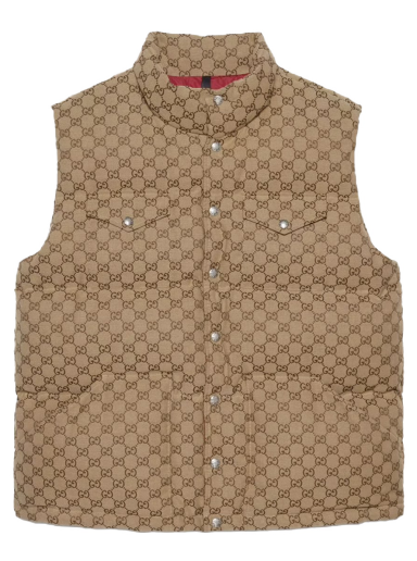 Vesta Gucci The North Face x Down Vest Béžová | 670768 Z8APY 2190