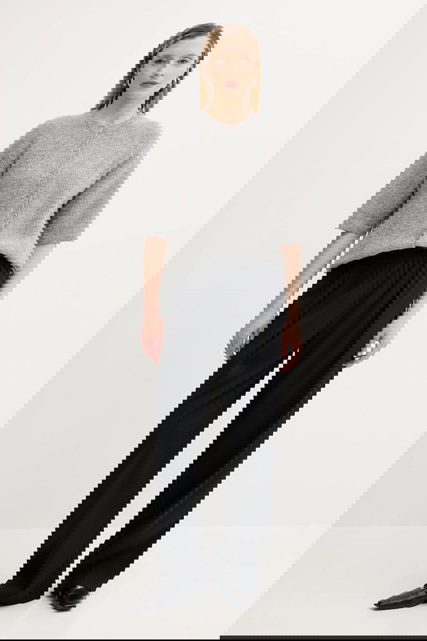 Sveter Samsoe Samsoe Samsoe Samsoe SAANOURA Cardigan Šedá | F25200115, 1