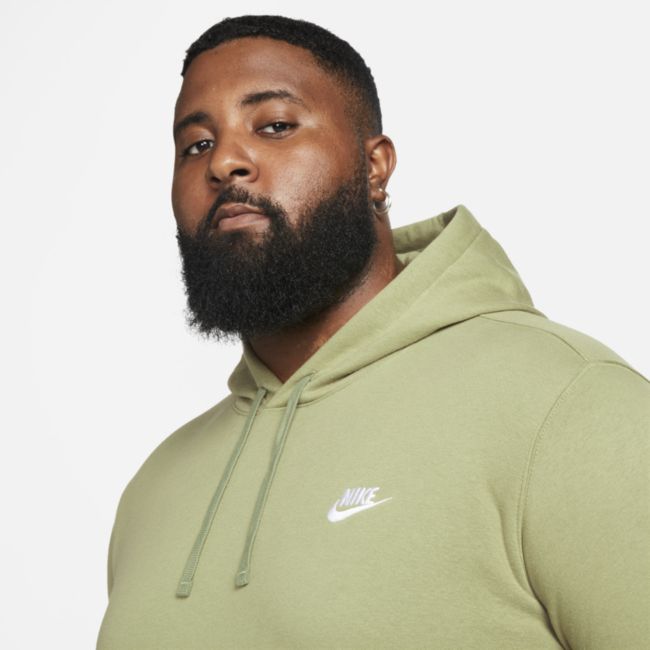 Mikina Nike Club Fleece Pullover Zelené | BV2654-334, 0