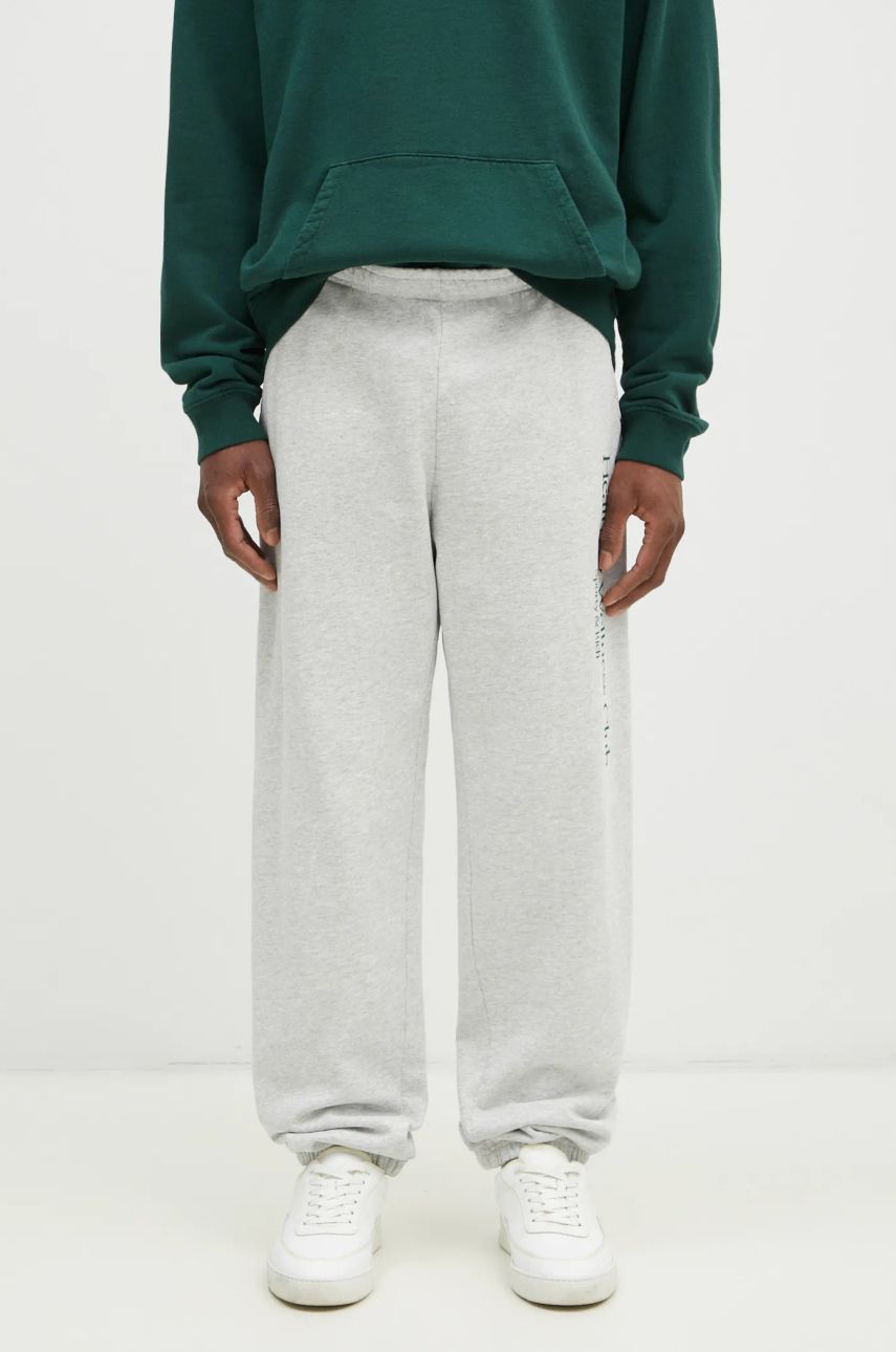 Tepláky Sporty & Rich Sporty & Rich H&W Crest Sweatpants Šedá | PA036511242GY03, 0