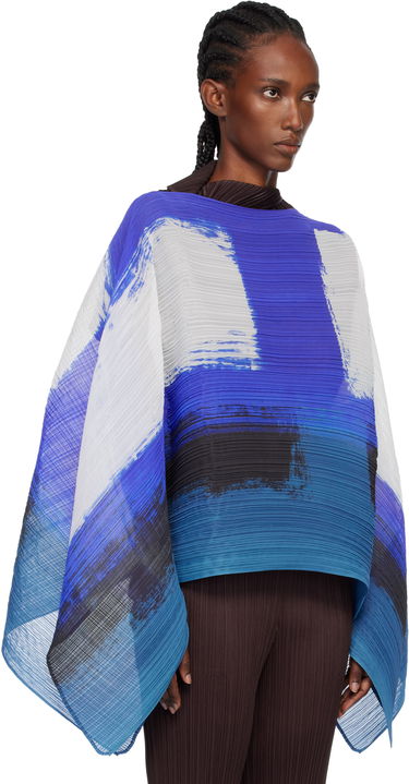 Tričko Pleats Please Issey Miyake PLEATS PLEASE ISSEY MIYAKE Jump Madame-T Pleated Abstract Print Top Rôznofarebný | PP59AD121, 1