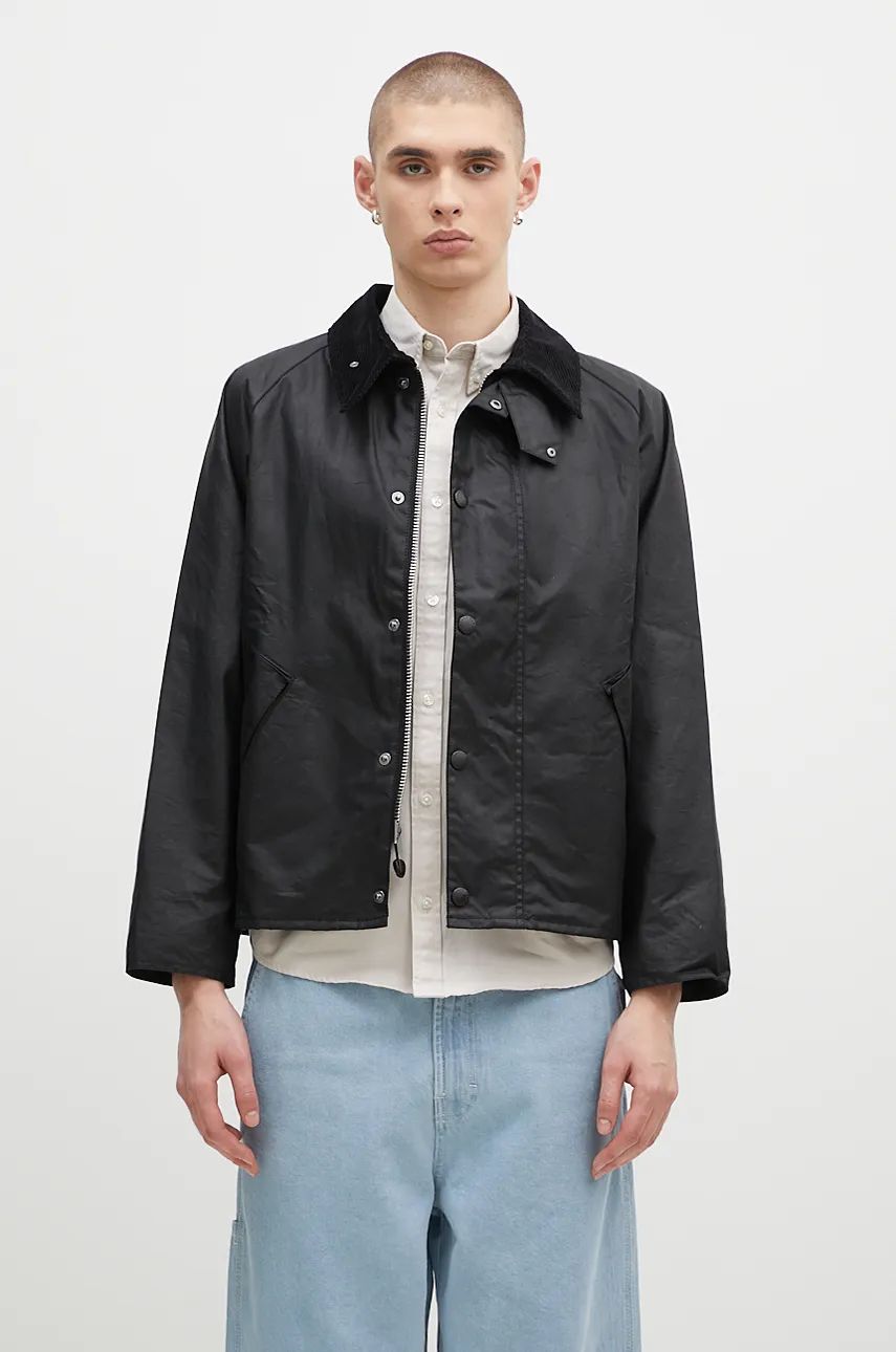 Vetrovka Barbour Transport Wax Jacket Čierna | MWX1678, 0