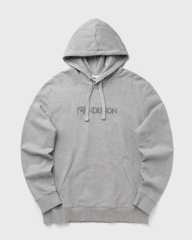Mikina JW Anderson JW Anderson Logo Embroidery Hoodie Šedá | JW0214-PG1632-907, 0