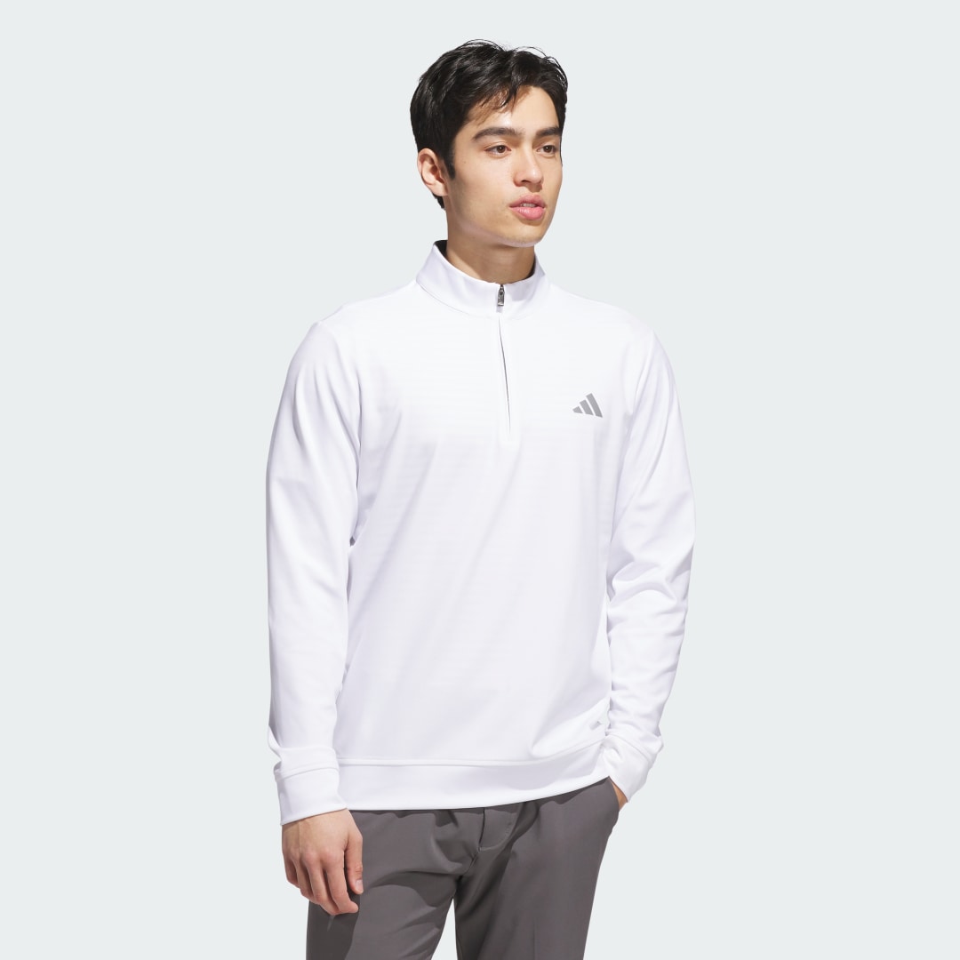 Sveter adidas Performance Ultimate365 Classic Quarter-Zip Top Biela | JL5340, 0