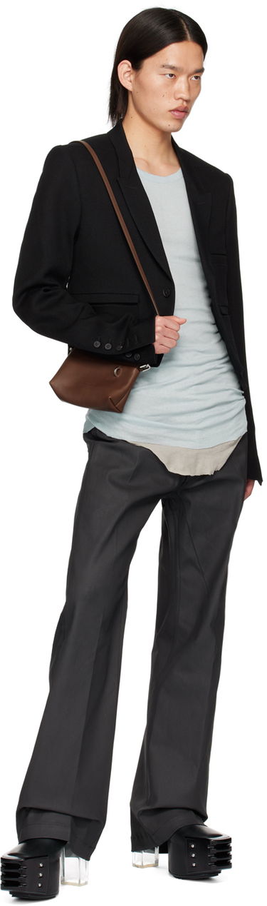 Taška cez rameno Rick Owens Rick Owens Porterville Small Adri Bag Hnedá | RA02D0525 LCN, 3
