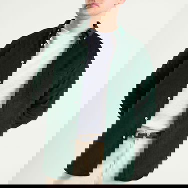 Košeľa Portuguese Flannel Lobo Button Down Corduroy Shirt Zelené | AW25051-GRN, 5