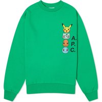 Sveter A.P.C. Pokémon x The Crewneck Zelené | COGVF-F27861-KAA, 1