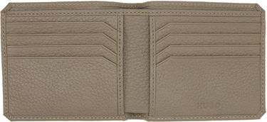 Peňaženka BOSS Leather Wallet Čierna | 50541984, 4