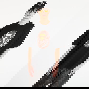 Tričko BAPE BAPE® x FOOTSHOP - Scribble Ape Tee UNISEX Black Čierna | 001TEL721324MBLK, 0