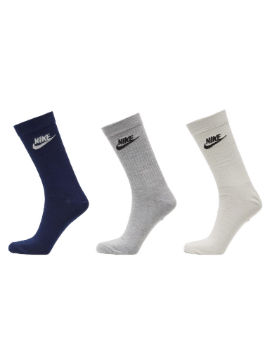 Ponožky Nike Sportswear Everyday Essential Crew Socks 3-Pack Rôznofarebný | DX5025-903