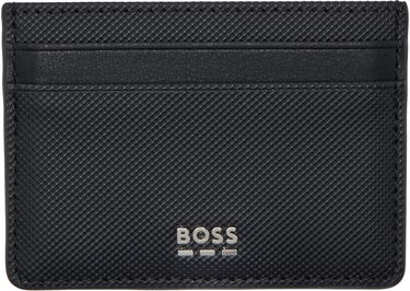 Peňaženka BOSS BOSS Embossed Card Holder Čierna | 50536095, 0