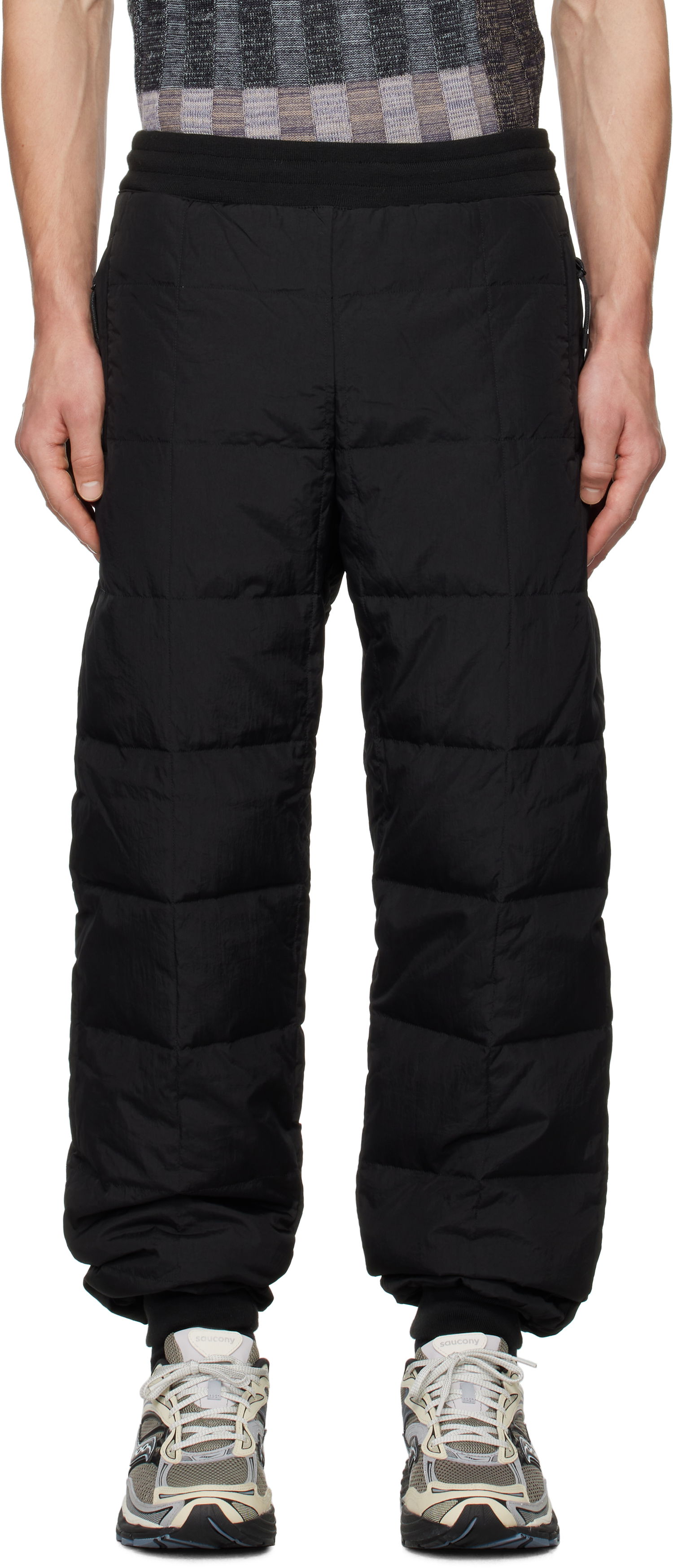 Tepláky TAION Down Track Pants Čierna | TAION-131TPSC, 0