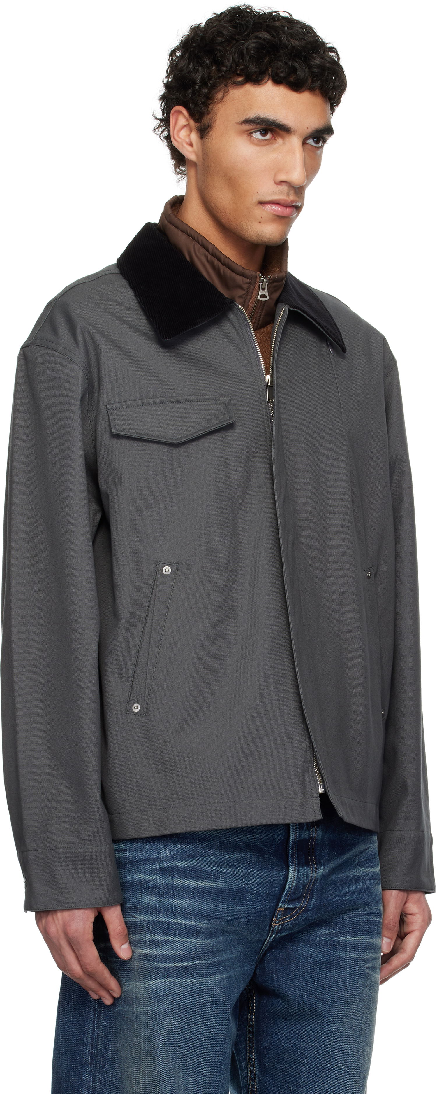 Bunda AXEL ARIGATO Axel Arigato Dallas Chore Jacket Šedá | A2861002, 1