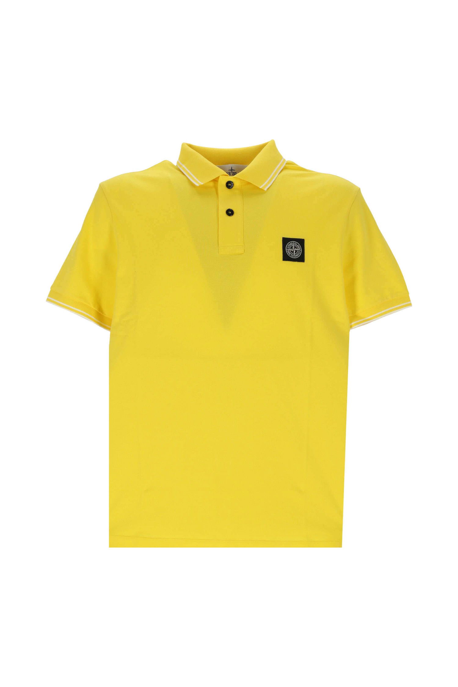 Polo tričko Stone Island Logo Poloshirt Žltá | 10152sc18 v0030, 0