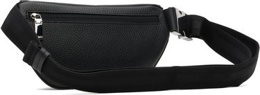 Ľadvinka BOSS BOSS Grained Leather Belt Bag Čierna | 50552475, 2