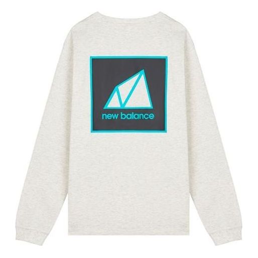 Mikina New Balance All Terrain Graphic Long Sleeve Top Šedá | MT11584-SAH