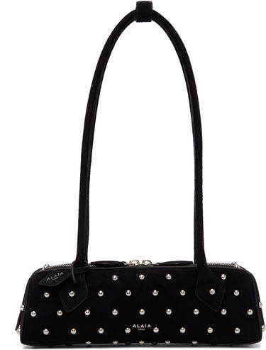 Kabelka Alaïa ALAÏA 'Le Teckel Small' Studded Suede Bag Čierna | AA1S06029CA326, 0