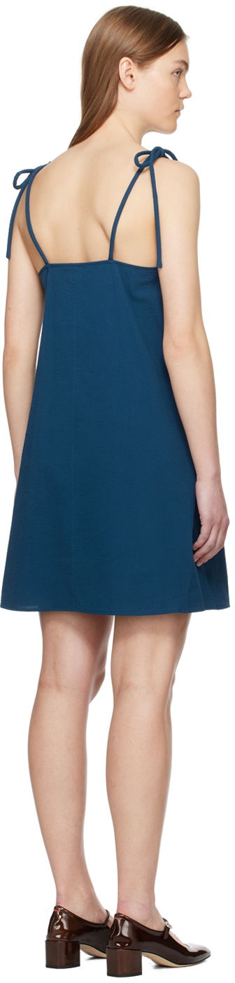 Šaty Max Mara Max Mara Tie-Strap Minidress Modrá | 2416221058600, 2