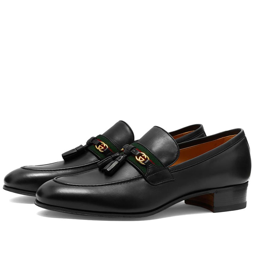 Tenisky a topánky Gucci Gucci Paride Tassel Loafers Čierna | 624720-1W610-1066