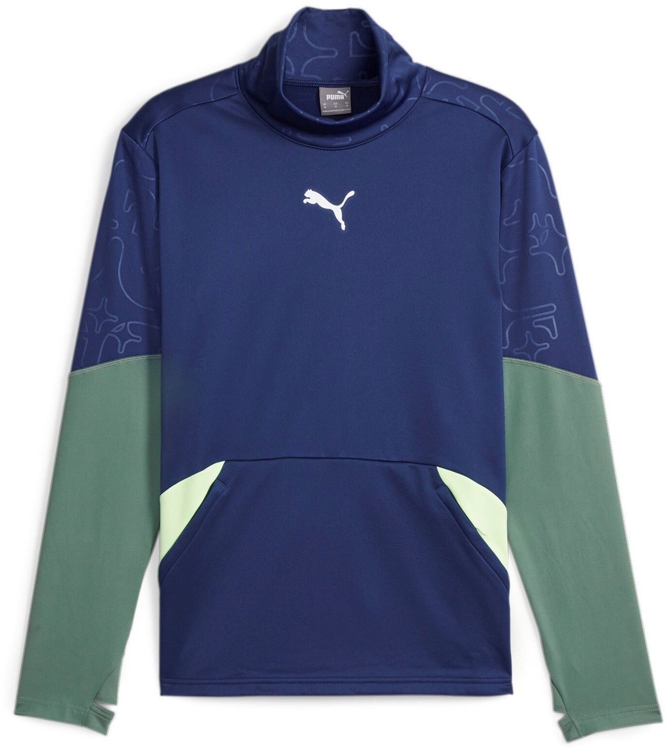 Tričko Puma Winterized Football Top Navy | 658510-01, 0