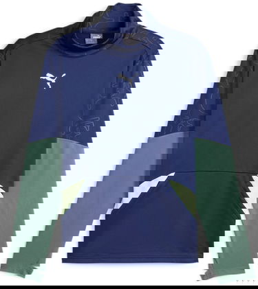 Tričko Puma Winterized Football Top Navy | 658510-01, 0