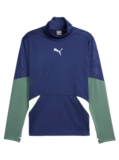 Tričko Puma Winterized Football Top Navy | 658510-01