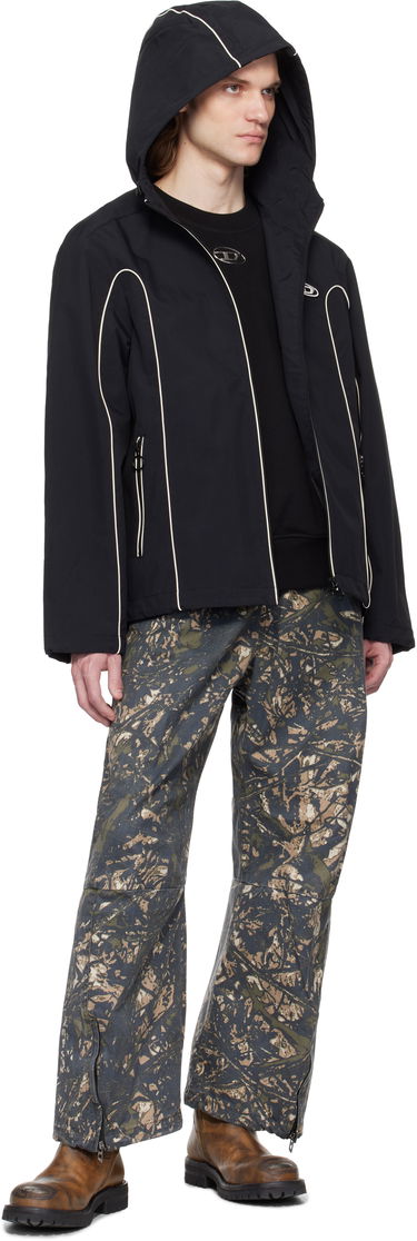 Nohavice Diesel Diesel P-Lint Camo Print Trousers Zelené | A16667-0ABCG-5AFA, 3