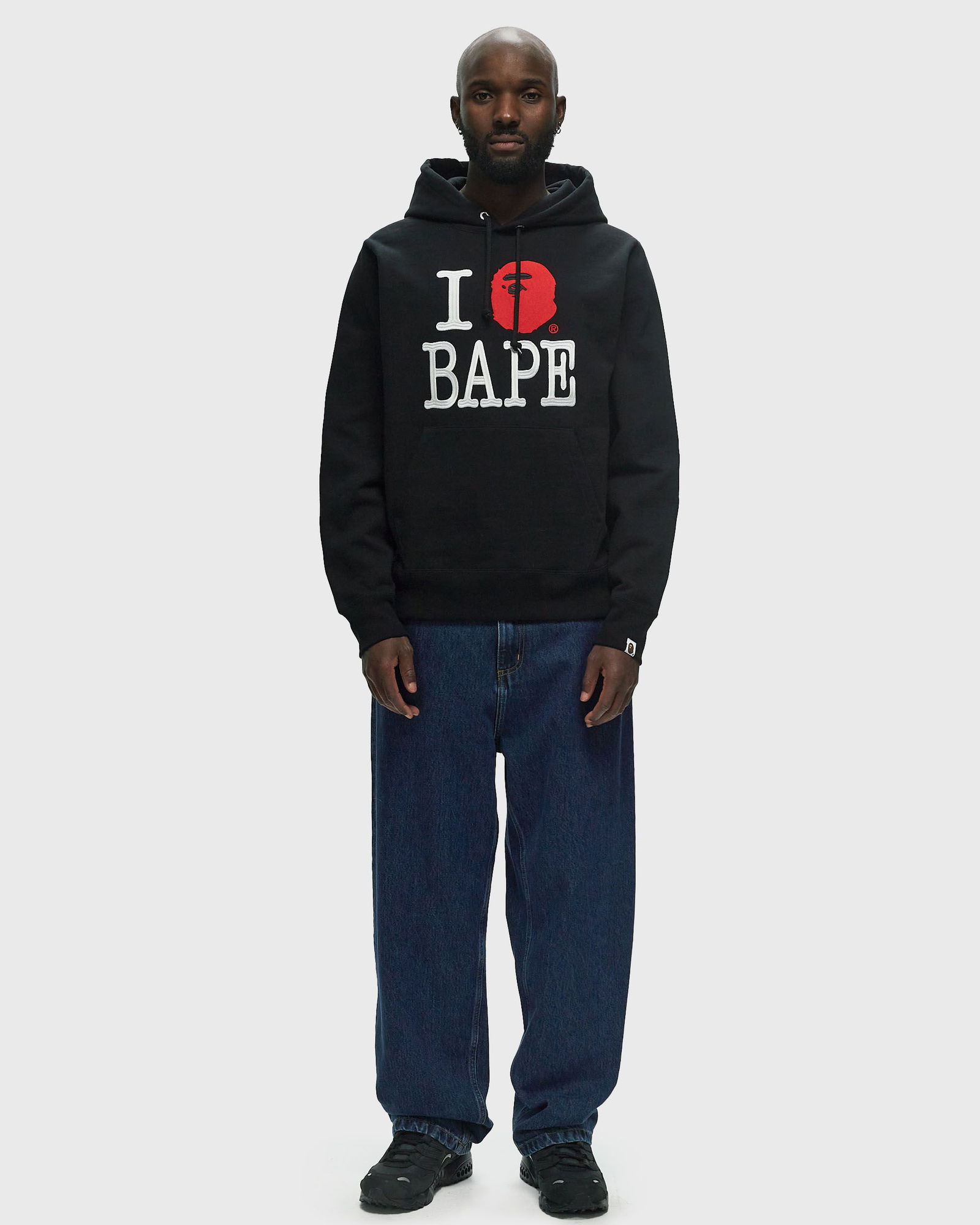 I LOVE BAPE Hoodie Black