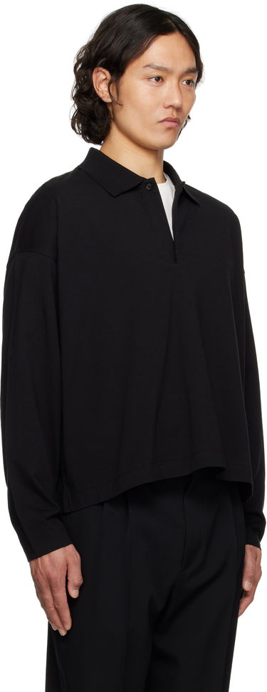 Polo tričko The Row The Row Bryson Cropped Polo Čierna | 855-K643, 1