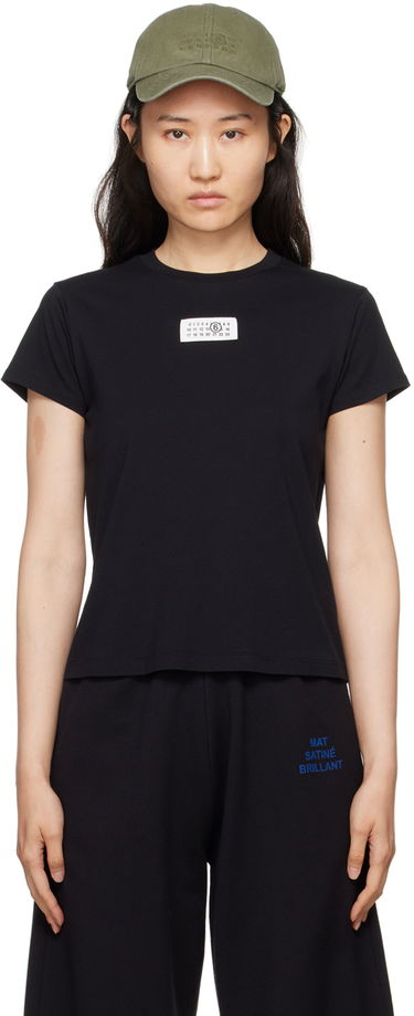 Tričko Maison Margiela MM6 Black Print T-Shirt Čierna | S52GC0327 S24312, 0