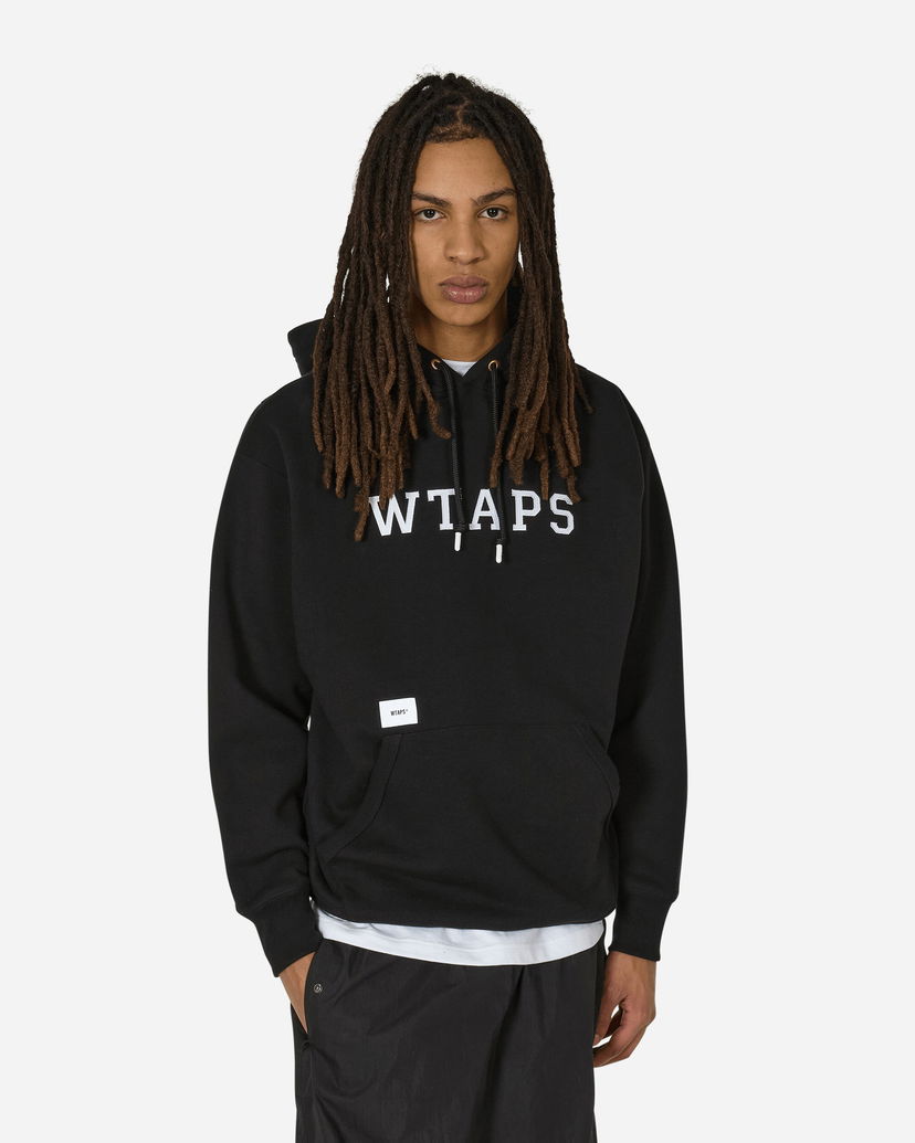 Mikina WTAPS Academy Hooded Sweatshirt Black Čierna | 241ATDT-CSM04 BLK