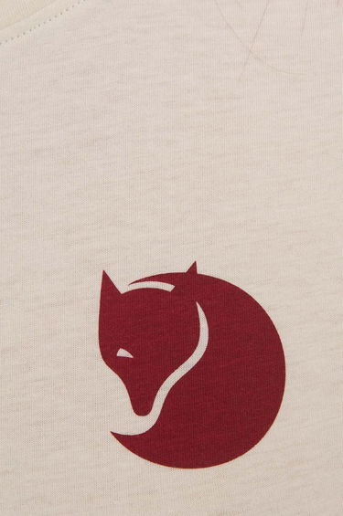 Tričko FJÄLLRÄVEN Fox Boxy Logo Biela | F87153-113, 4
